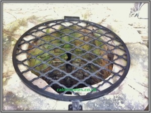 Wrought Iron Metal Well Covers